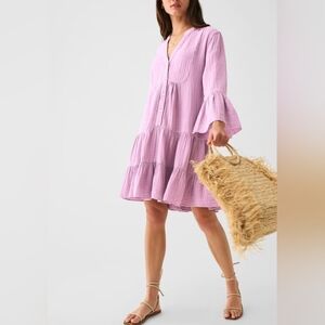 Faherty Dream Cotton Gauze Kasey Dress